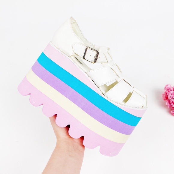 kawaii platform shoes
